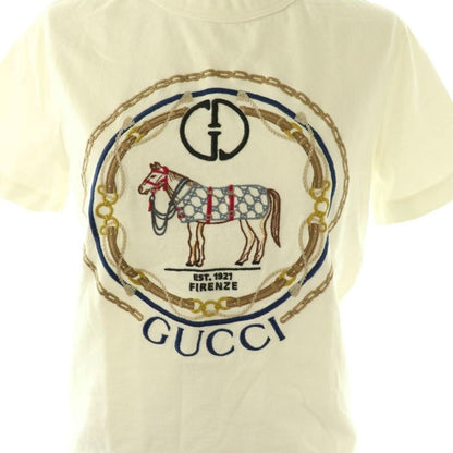 Gucci Interlocking Cotton Jersey T-Shirt Short Sleeve S
