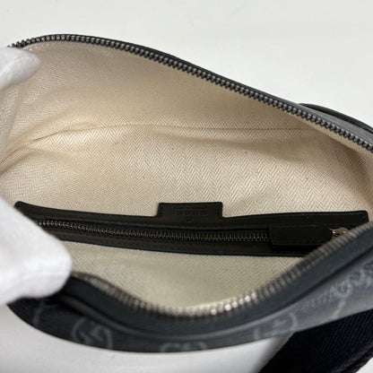 Gucci GG Emblem Belt Bag Black