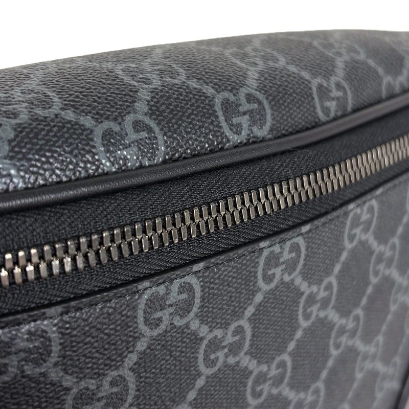 Gucci GG Emblem Belt Bag Black