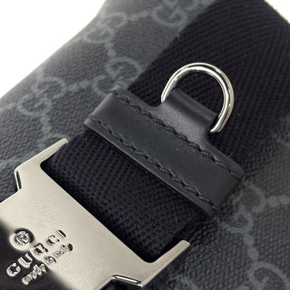 Gucci GG Emblem Belt Bag Black