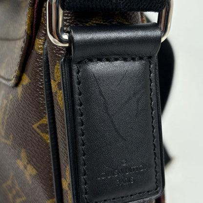 Louis Vuitton District PM Crossbody Shoulder Bag Monogram Macassar Brown