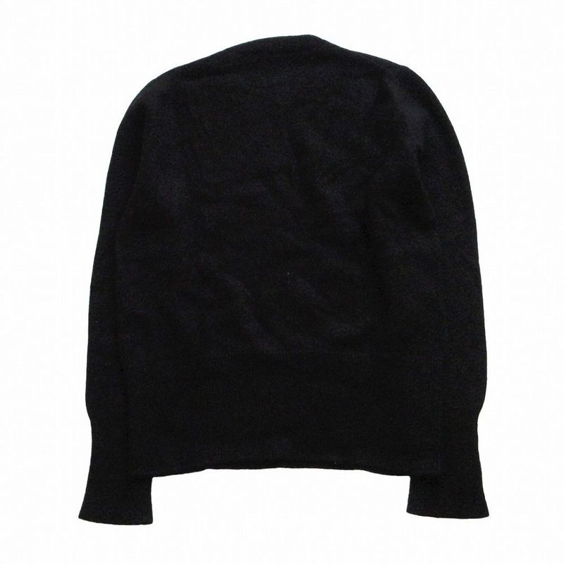 Louis Vuitton 100% Cashmere Knit Sweater One Point Logo Long