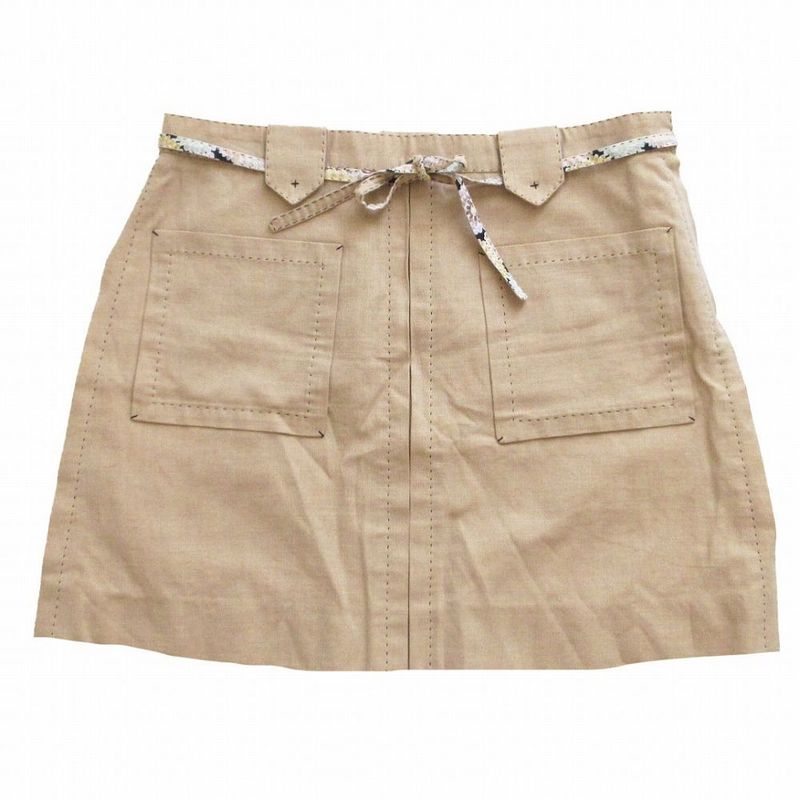 Louis Vuitton Skirt Set Suit Bicolor Floral Pattern Lining