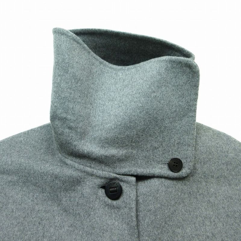 Hermes Cashmere Double Face Long Gilet No Sleeve Coat 34 XS