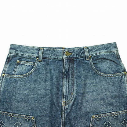 Louis Vuitton Workwear Denim Carpenter Pants Monogram 34