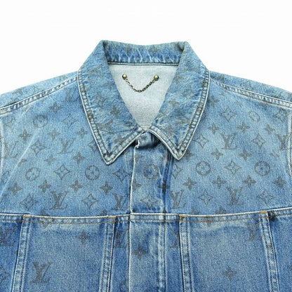 Louis Vuitton Monogram Denim Jacket Jean Indigo Yie 54