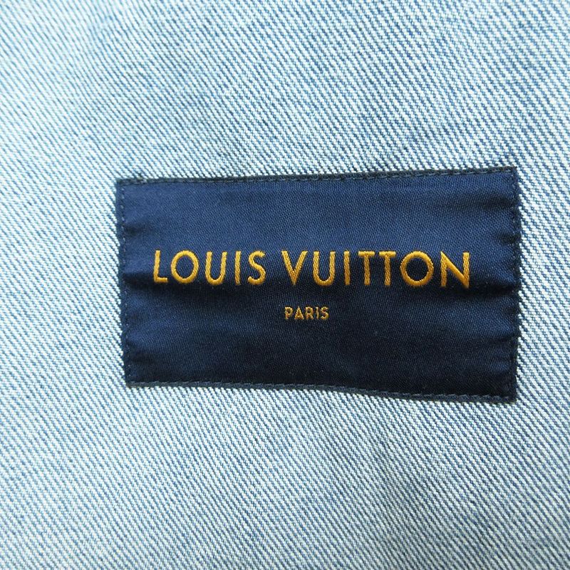 Louis Vuitton Monogram Denim Jacket Jean Indigo Yie 54