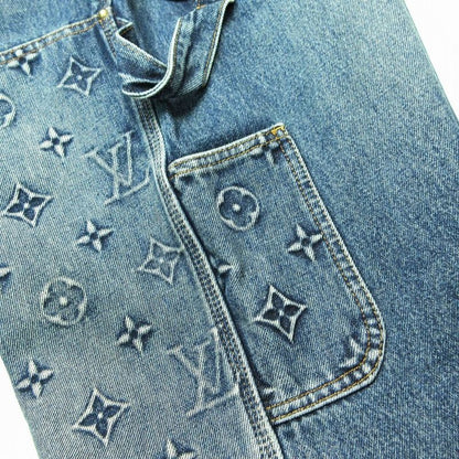 Louis Vuitton Workwear Denim Carpenter Pants Monogram 34