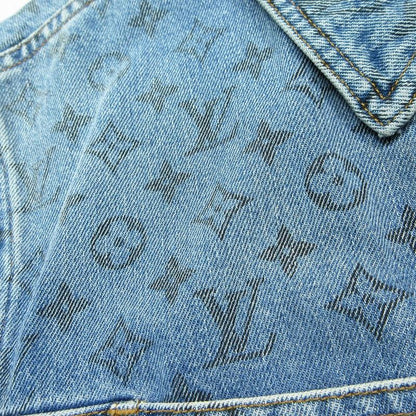 Louis Vuitton Monogram Denim Jacket Jean Indigo Yie 54