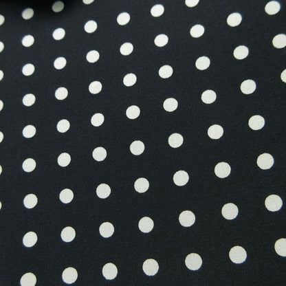 Saint Laurent by Hedi Slimane Era Dot Pattern Dress Long