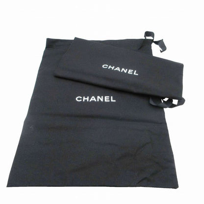 Chanel Suede CC Logo Turnlock Quilted Boots Shoes
