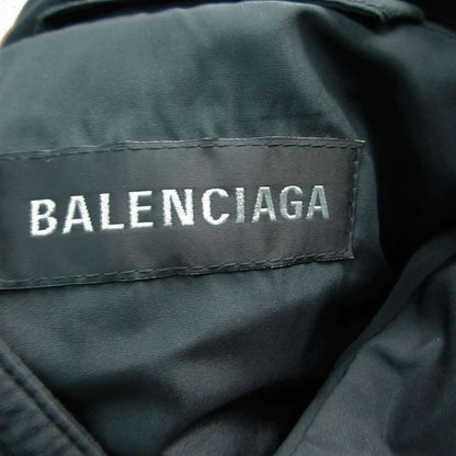 Balenciaga Political Campaign Puffer Jacket Logo Print Quilted Down 44 S