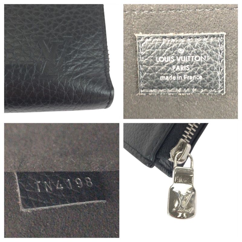 Louis Vuitton Taurillon Pochette Jour GM Black Noir Leather