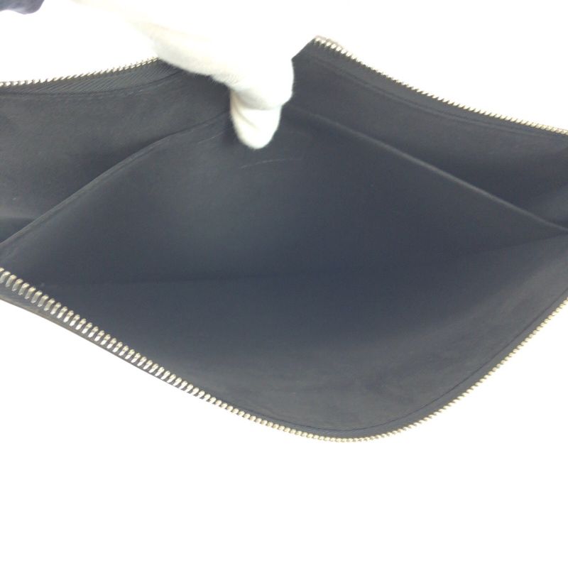 Louis Vuitton Taurillon Pochette Jour GM Black Noir Leather