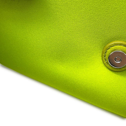 Fendi Shoulder Bag Baguette Phone Pouch 2-Way Light Green-brown