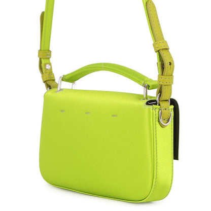 Fendi Shoulder Bag Baguette Phone Pouch 2-Way Light Green-brown