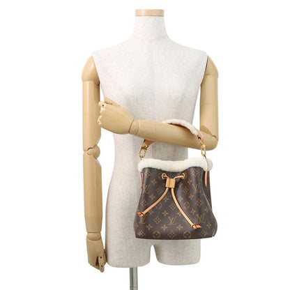 Louis Vuitton Handbag Monogram Shearling NeoNoe BB 2-Way