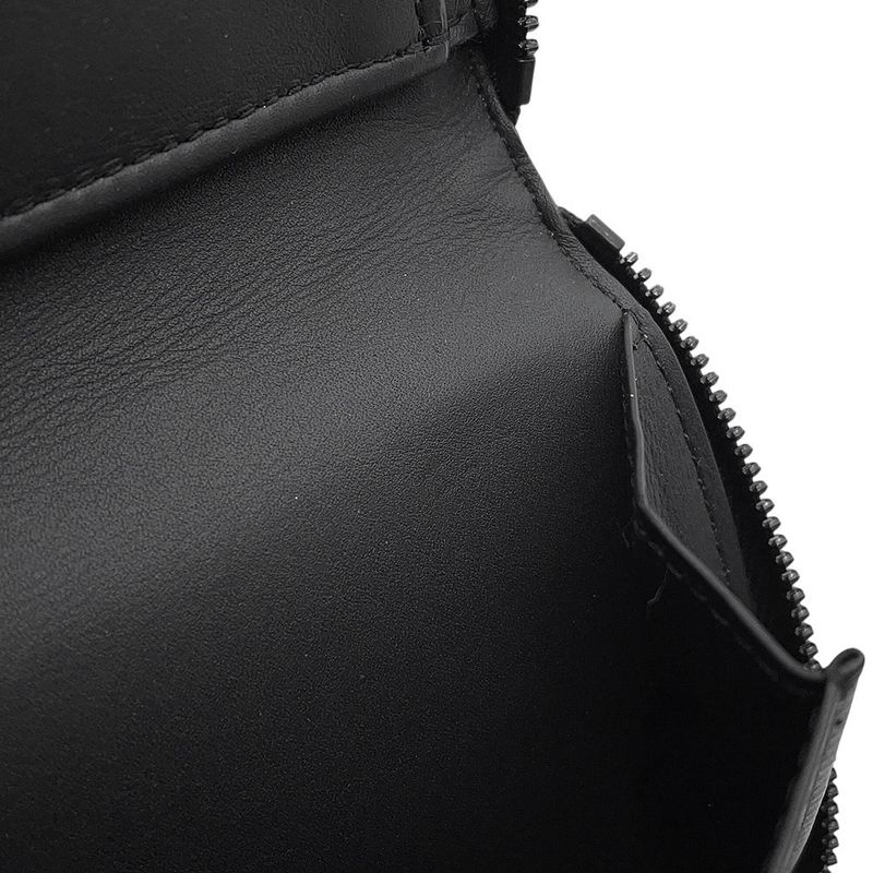 Louis Vuitton Wallet Monogram Taurillon Leather Zippy Vertical Noir Black