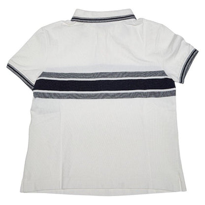 Dior Logo Polo Shirt XS White Multicolor Cotton Jersey
