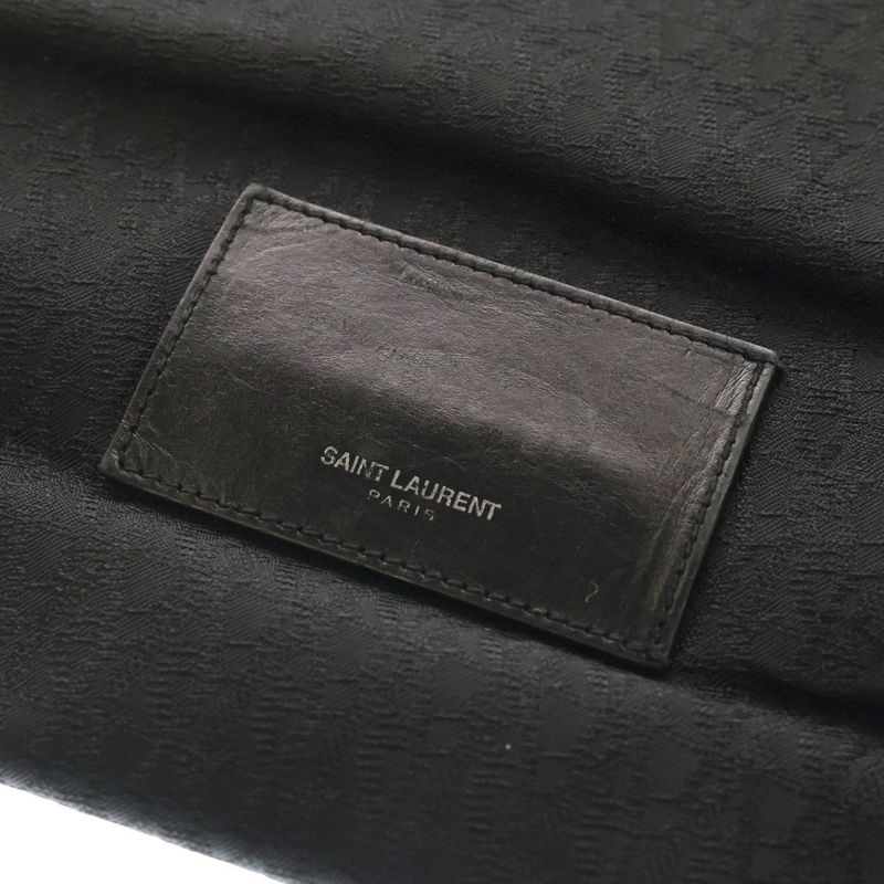 Saint Laurent Paris City Tote Handbag Black
