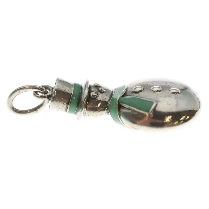 Tiffany & Co. Snowman Necklace Charm Silver