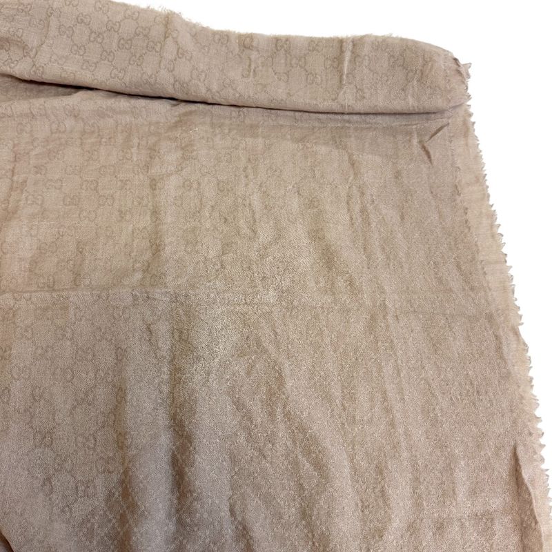 Gucci Shawl Wool Pink