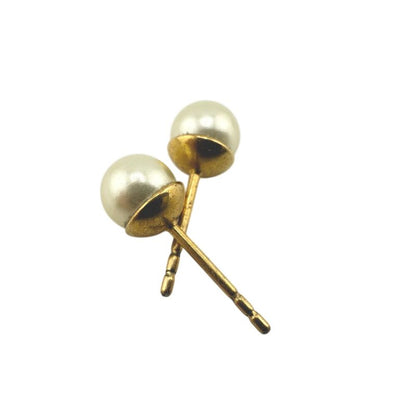 Dior Christian Star Clover Asymmetric Earrings