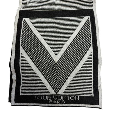 Louis Vuitton Scarf Cashmere Gray