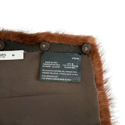 Prada Arm Warmers Brown