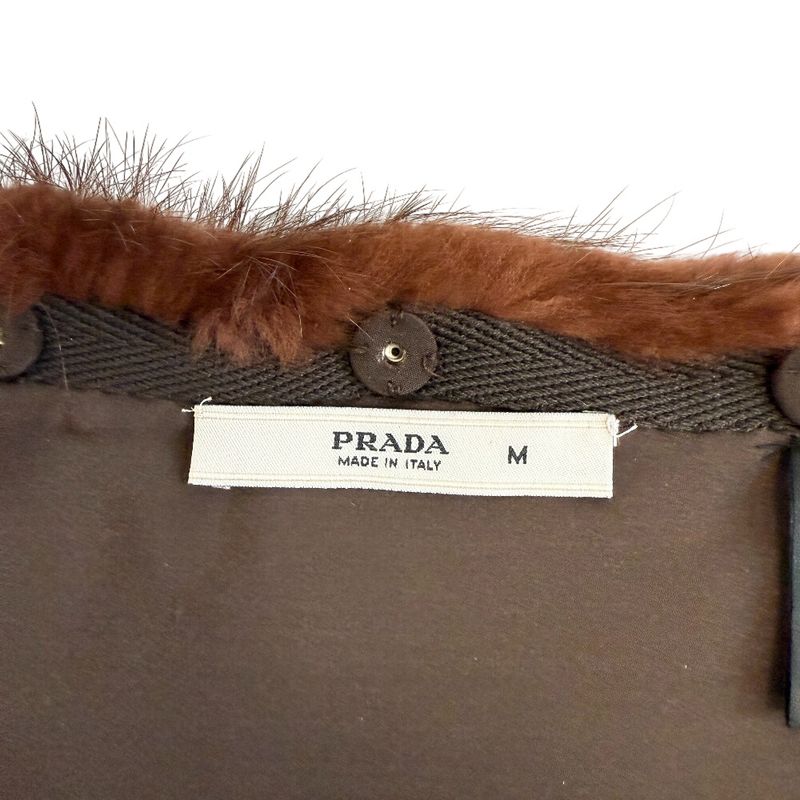 Prada Arm Warmers Brown