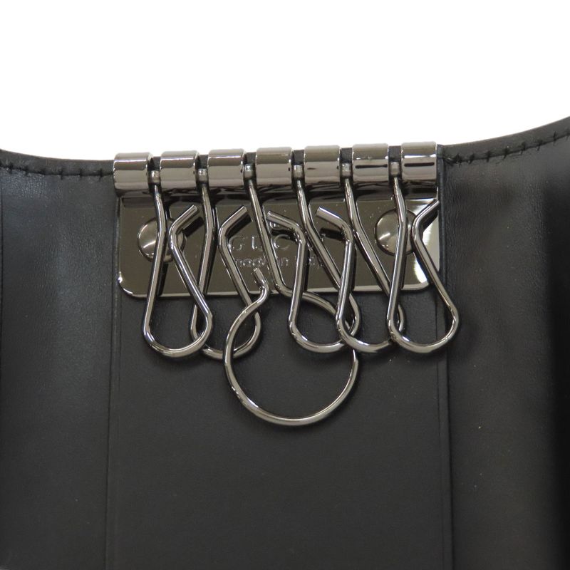 Gucci GG Signature Guccissima Key Case Leather