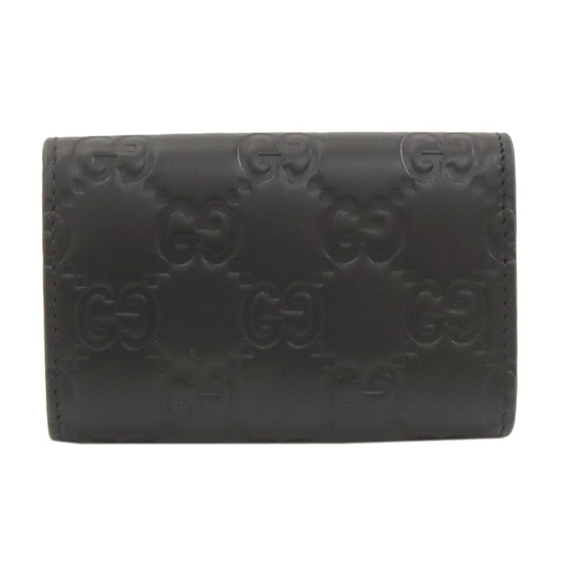 Gucci GG Signature Guccissima Key Case Leather