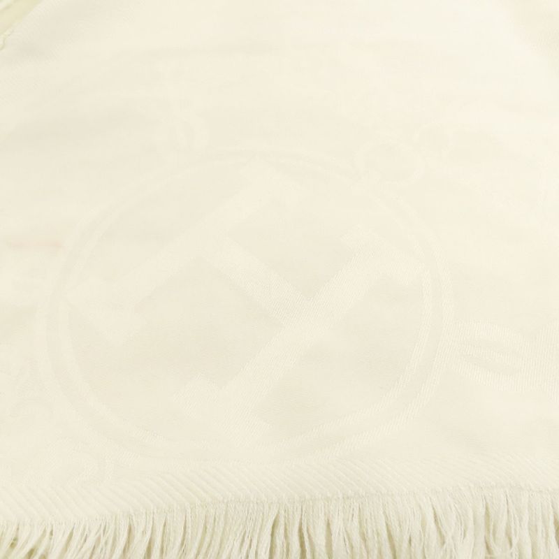 Hermes Logo Shawl Cashmere