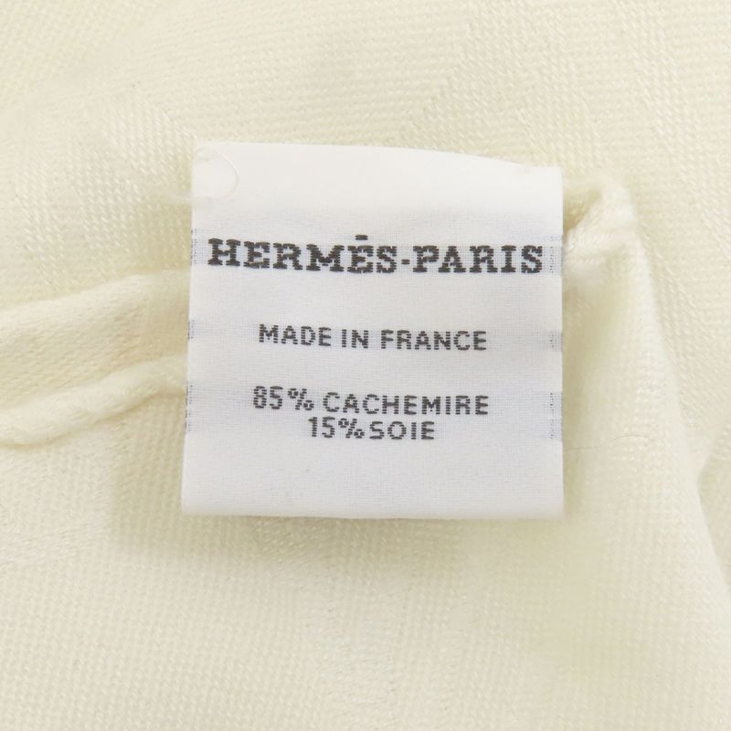 Hermes Logo Shawl Cashmere