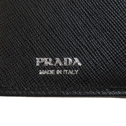 Prada Lip Charm Bifold Wallet Saffiano