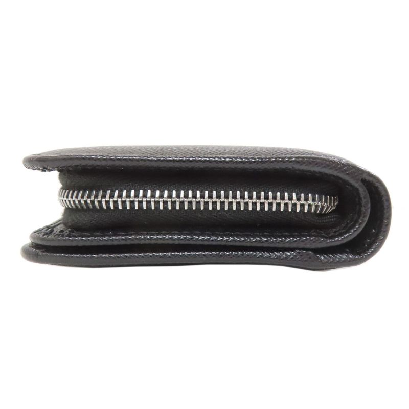 Prada Lip Charm Bifold Wallet Saffiano