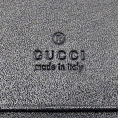 Gucci Wallet Bifold Wallet Queen Ma Galette Leather Rhinestone