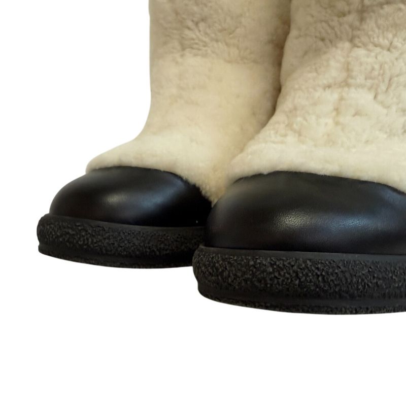 Chanel Boots White
