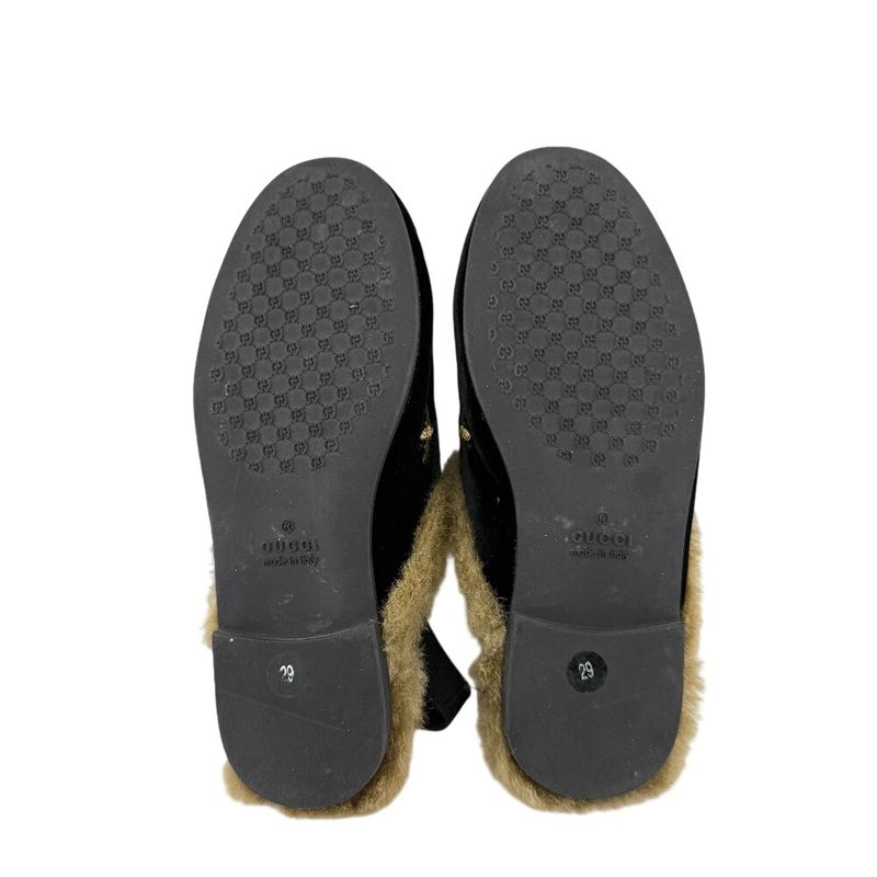 Gucci Sandals Suede Black