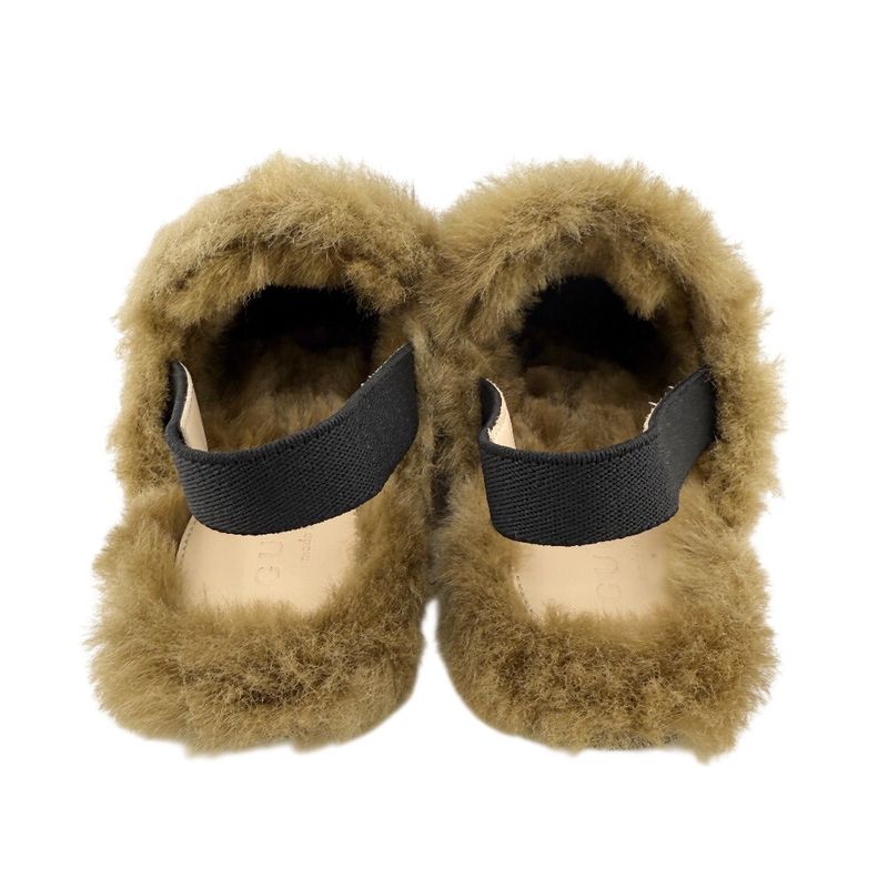 Gucci Sandals Suede Black