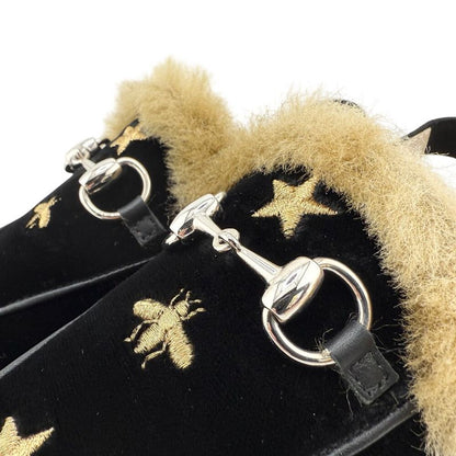 Gucci Sandals Suede Black