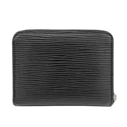 Louis Vuitton Wallet Coin Case Epi Leather Zippy Purse Noir