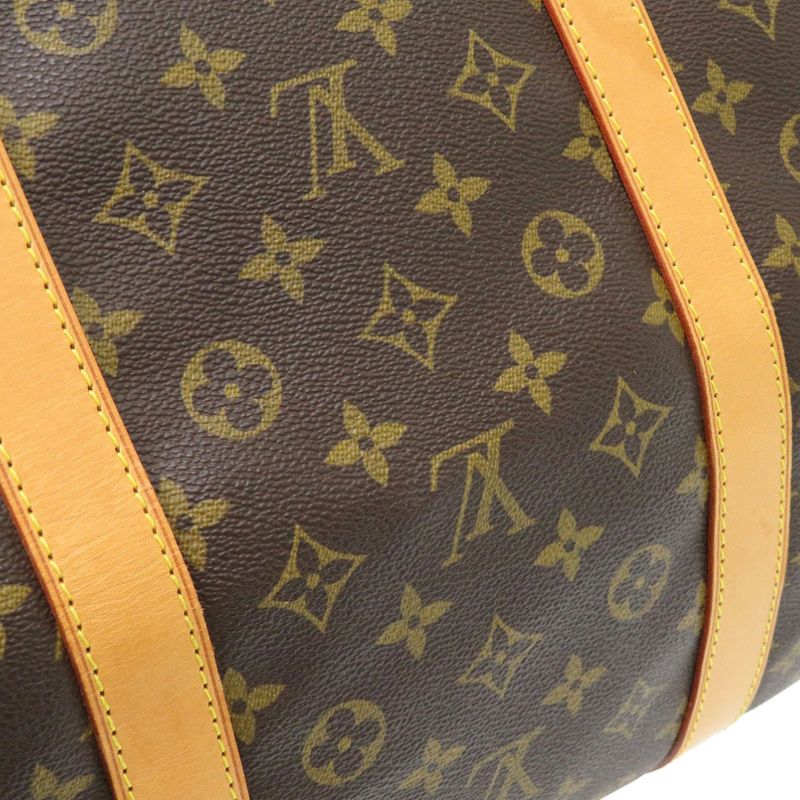 Louis Vuitton Keepall Bandouliere 60 Monogram Boston Bag LV