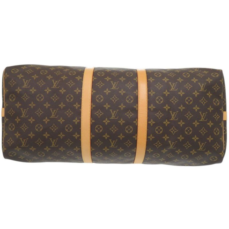 Louis Vuitton Keepall Bandouliere 60 Monogram Boston Bag LV