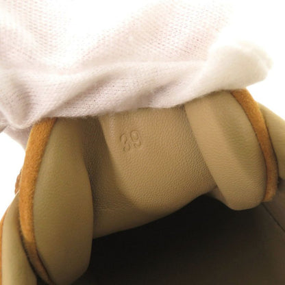 Hermes Bastar 39 Suede Camel Sneakers