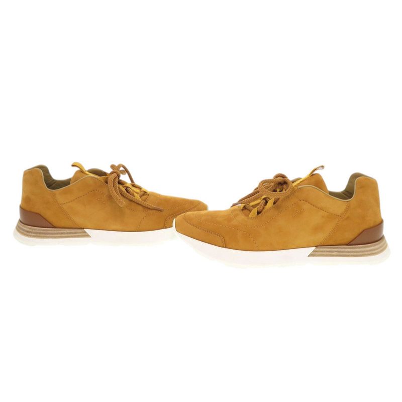 Hermes Bastar 39 Suede Camel Sneakers