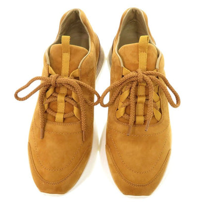 Hermes Bastar 39 Suede Camel Sneakers