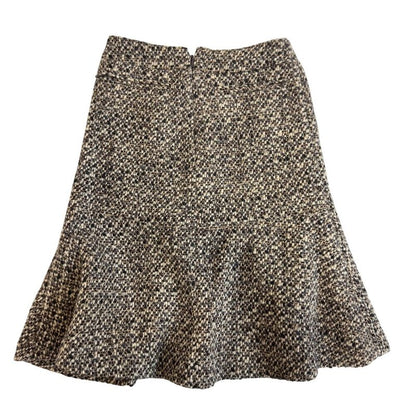 Chanel Skirt Silk Wool