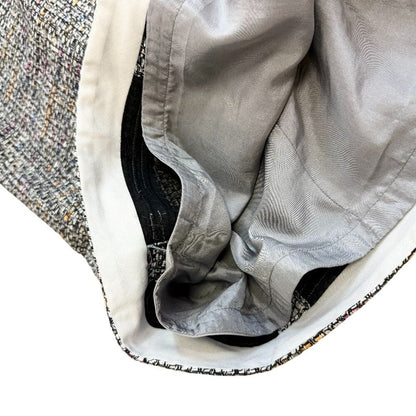 Chanel Wool Skirt Gray