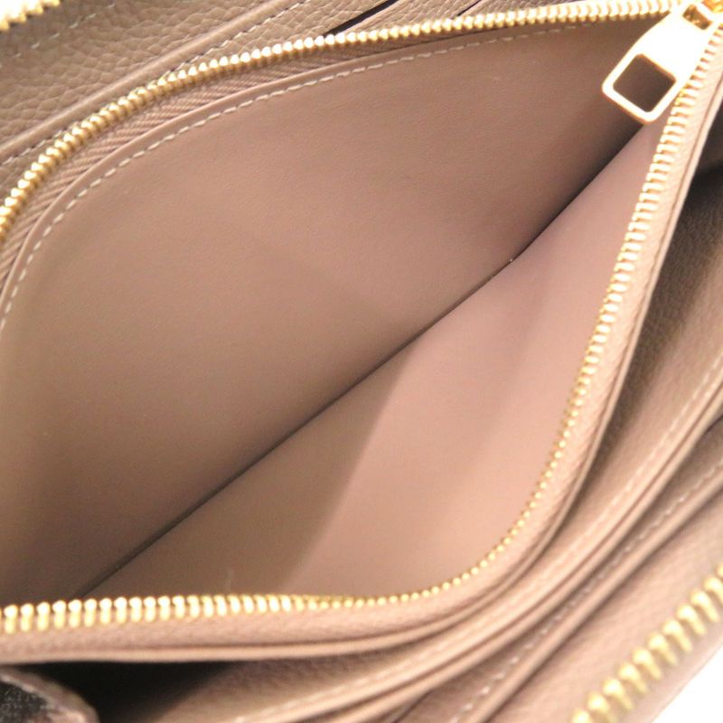 Louis Vuitton Zippy Wallet Monogram Empreinte Tourturele Zip Around